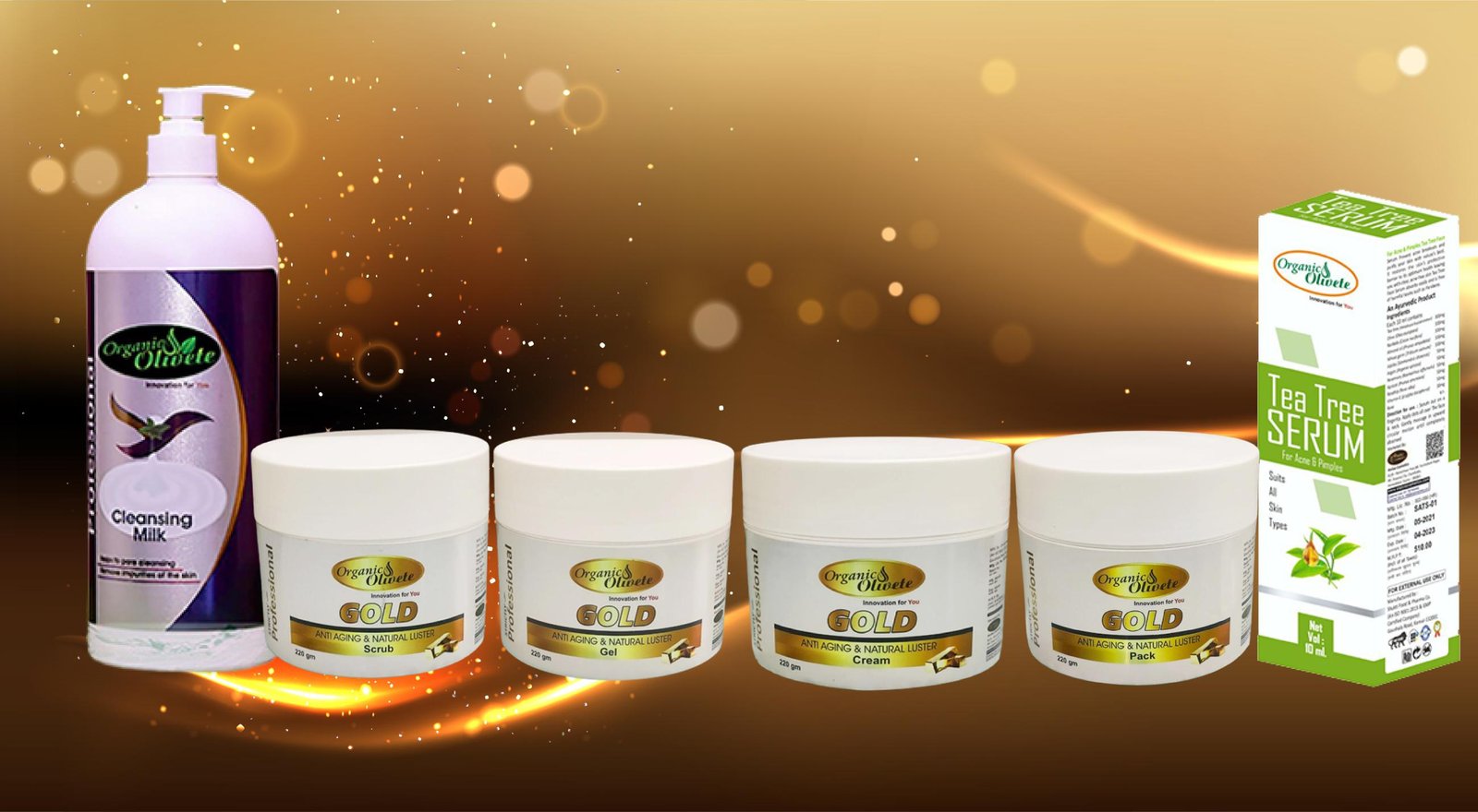 Gold, Anti-Ageing Facial Cluster